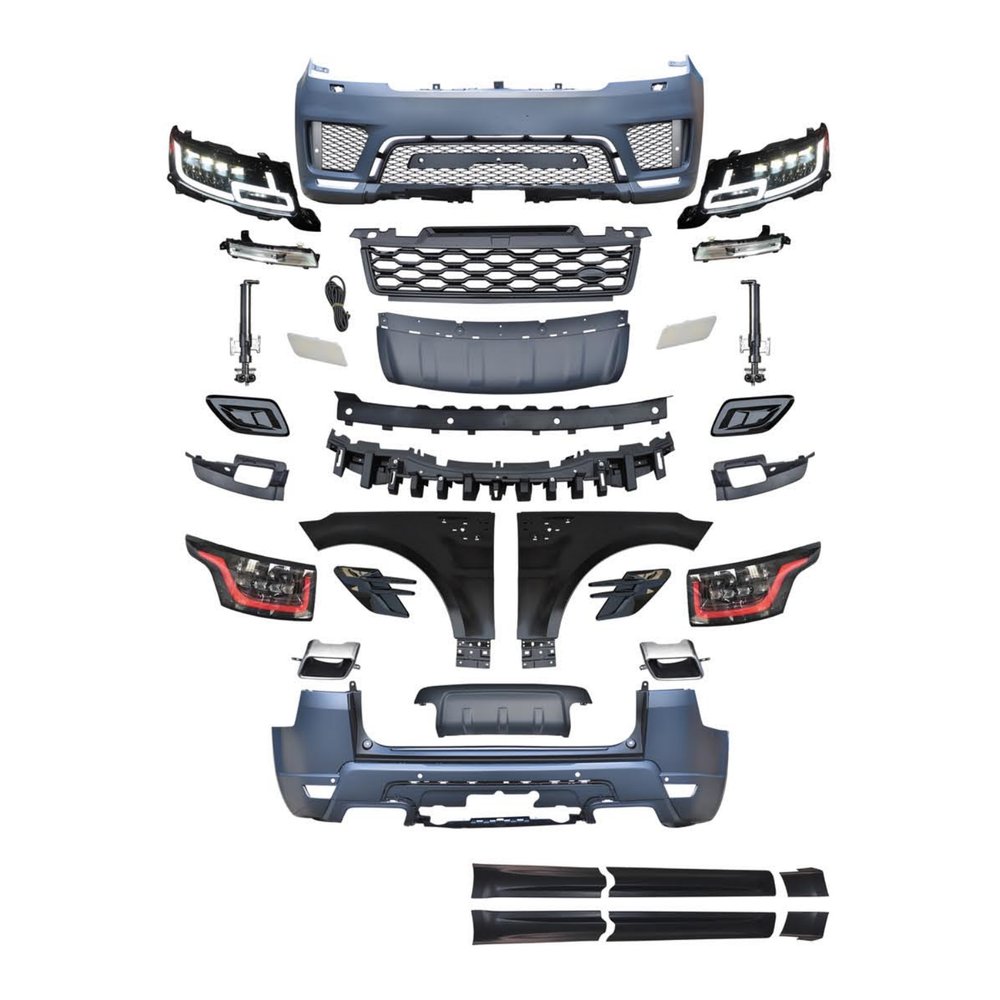 Рестайлинг-комплект для Range Rover Sport 2014–2017 в вид 2018+ (OEM-стиль) — фото 2