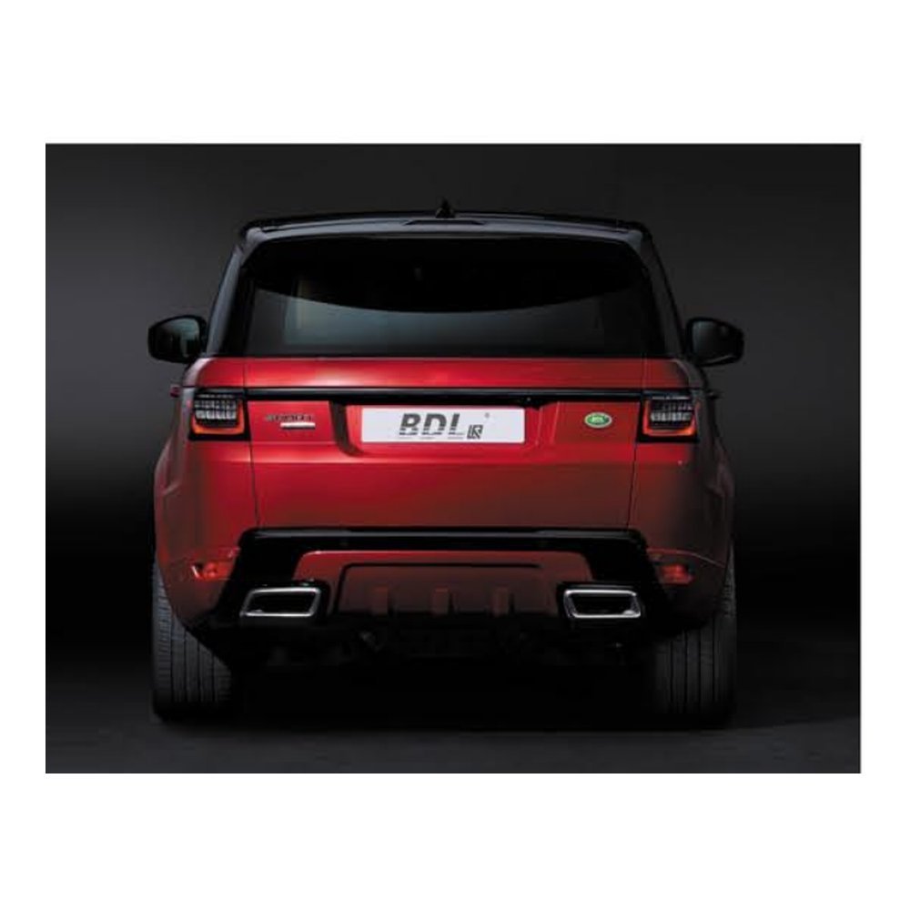 Чёрный пакет экстерьера для Range Rover Sport 2018–2022: решётка, жабры, зеркала, ручки — фото 3