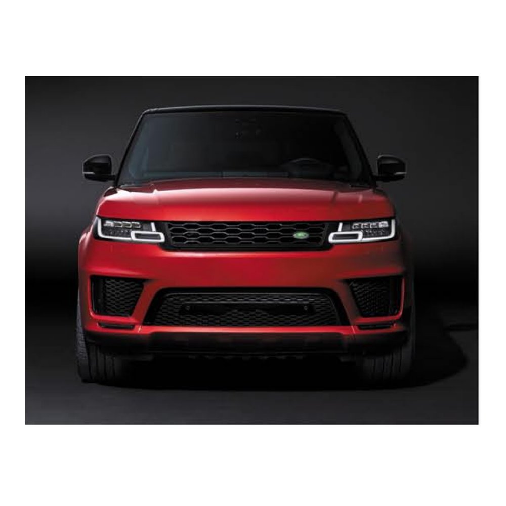 Чёрный пакет экстерьера для Range Rover Sport 2018–2022: решётка, жабры, зеркала, ручки