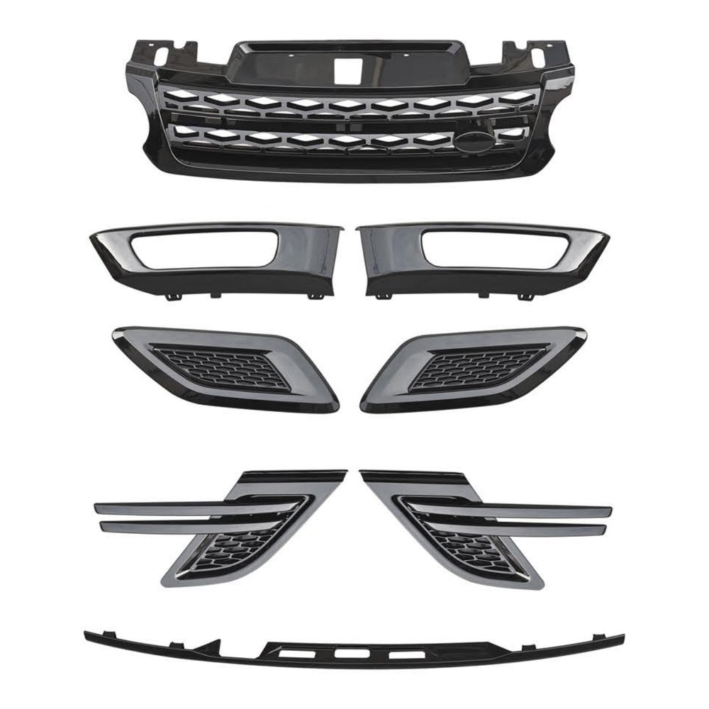 Чёрный пакет Super Black для Range Rover Sport 2014–2017: решётка и накладки