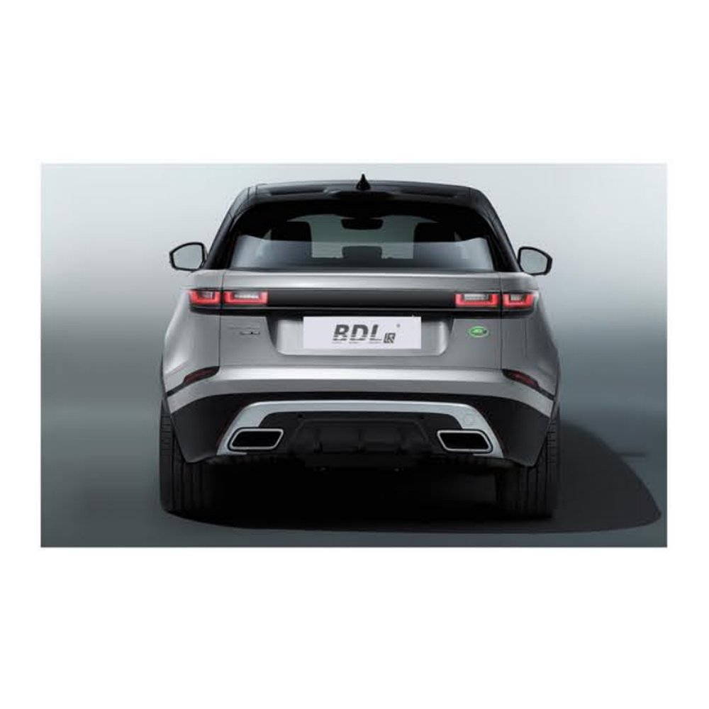 Задний диффузор с насадками для Range Rover Velar 2017+ — комплект