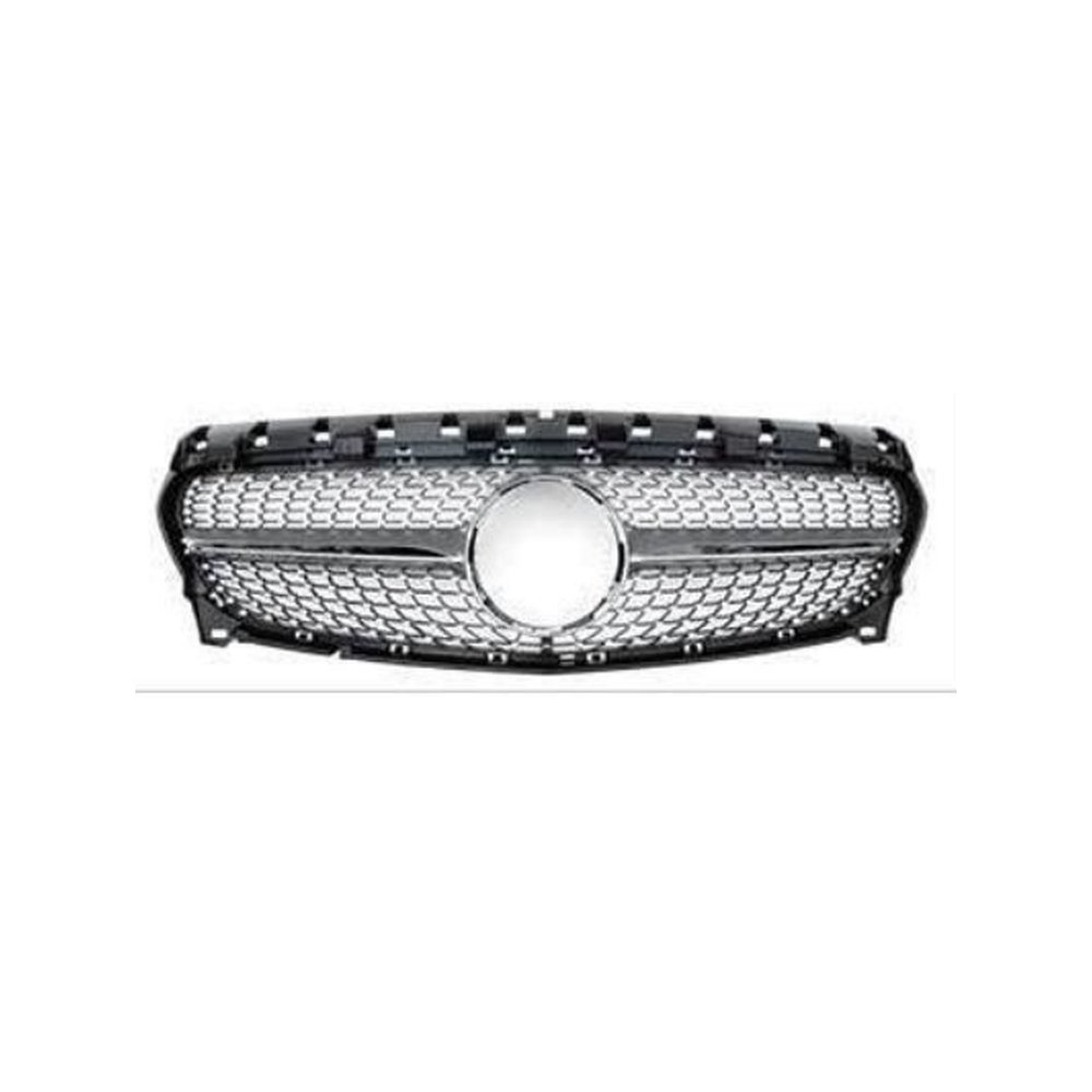 Решётка радиатора для Mercedes CLA W117 2013–2019 / W118 2020+ (стили GT, Diamond) — фото 2