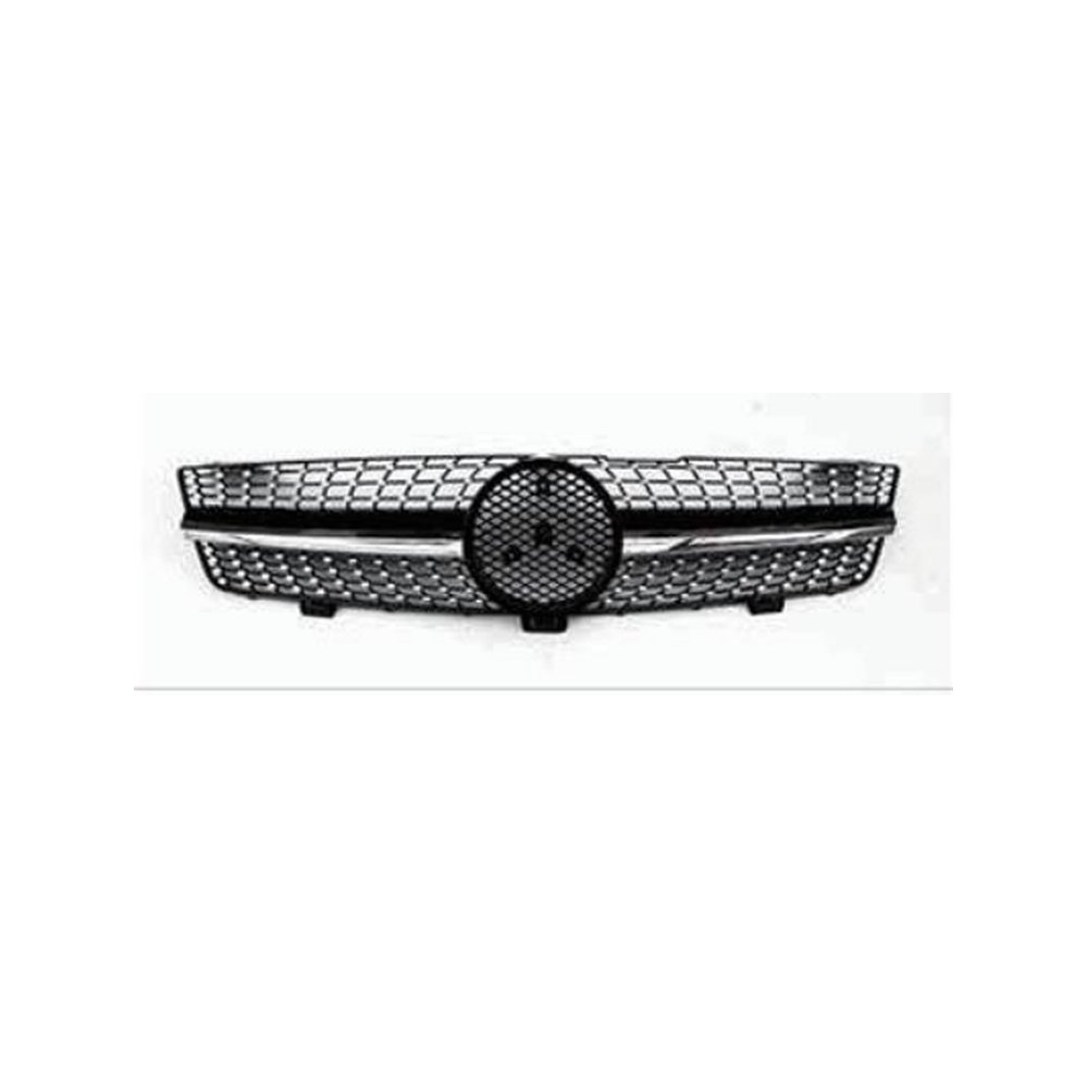 Решётка радиатора для Mercedes CLS W219 2005–2010 (стили GT, Diamond, AMG) — фото 2
