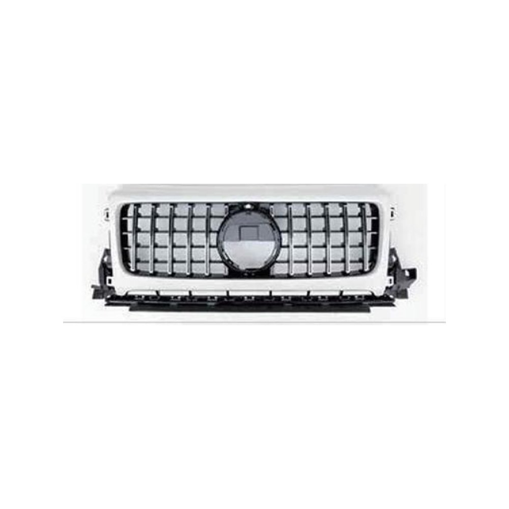 Решётка радиатора для Mercedes G-класса в стиле AMG GT: W463 1990–2018 / W464 2019+ — фото 3