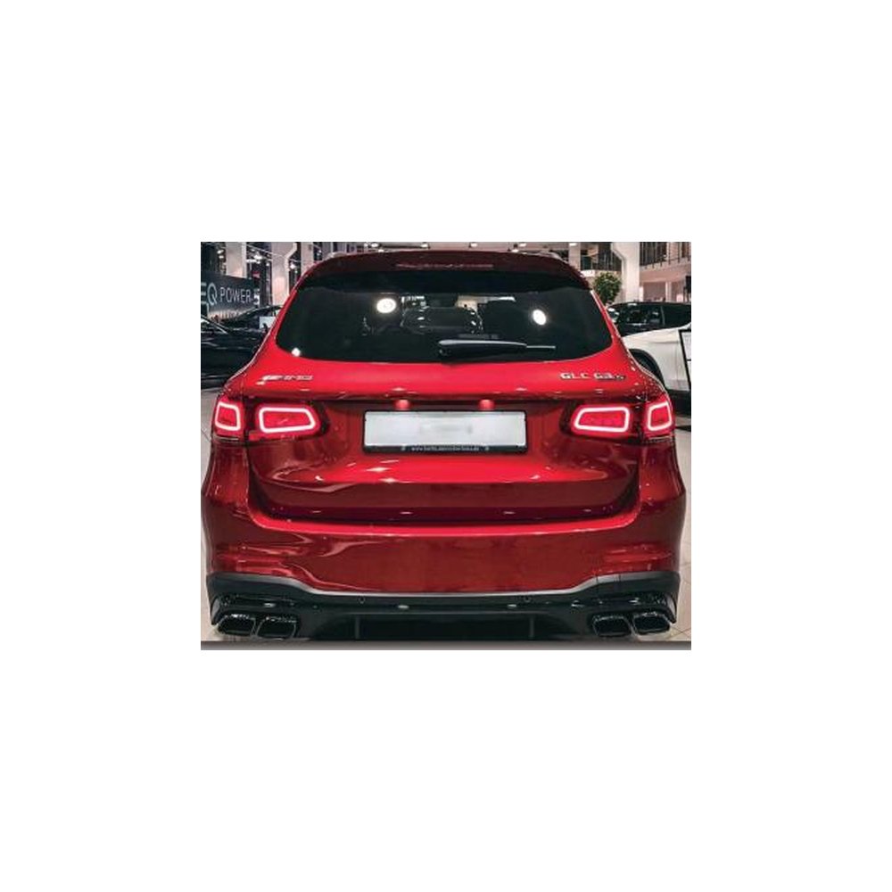Рестайлинг-комплект для Mercedes GLC X253 2016–2019 (дорестайлинг) в вид GLC63 AMG рестайлинг — фото 2