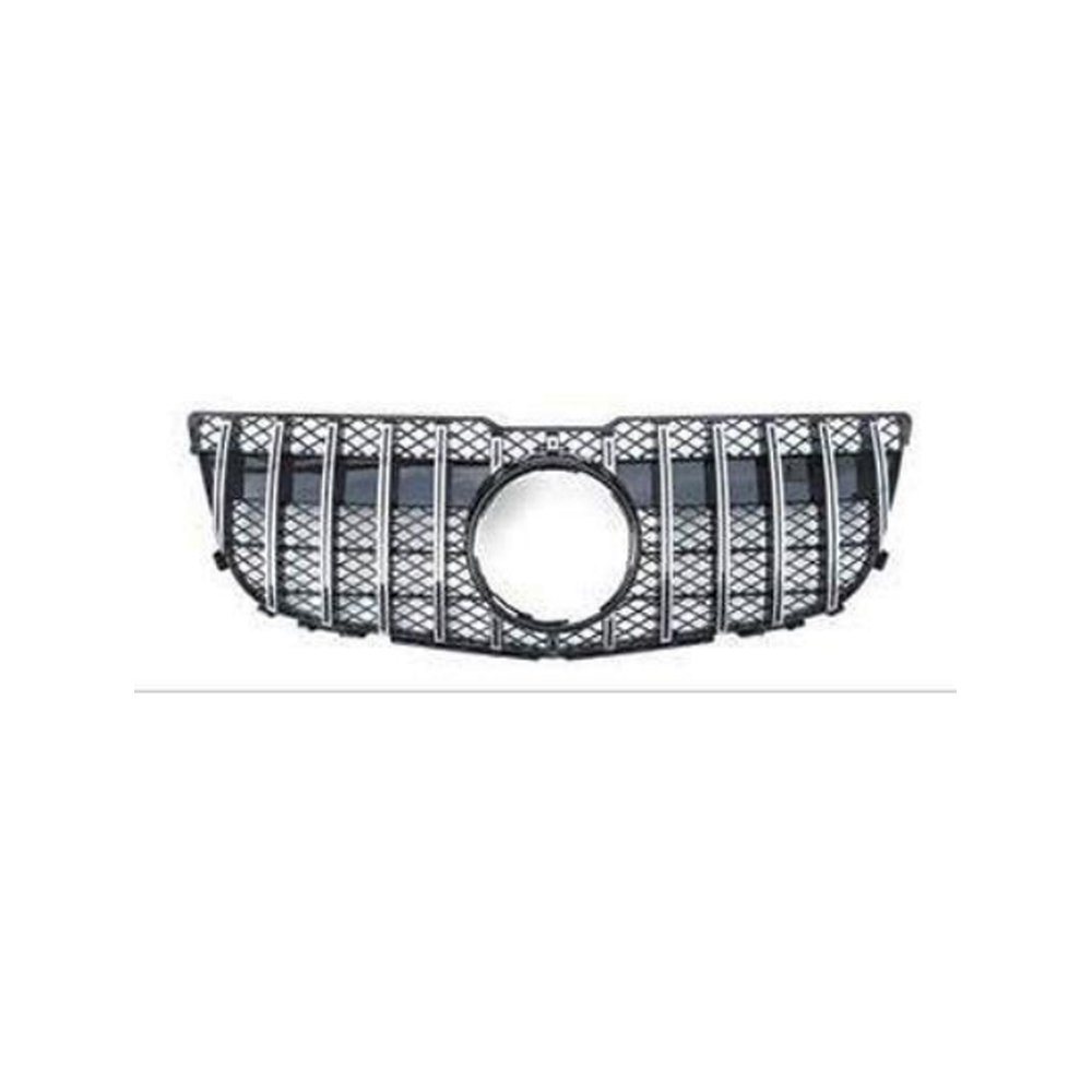 Решётка радиатора для Mercedes GLK X204 2009–2015 (стили GT, Diamond) — фото 3