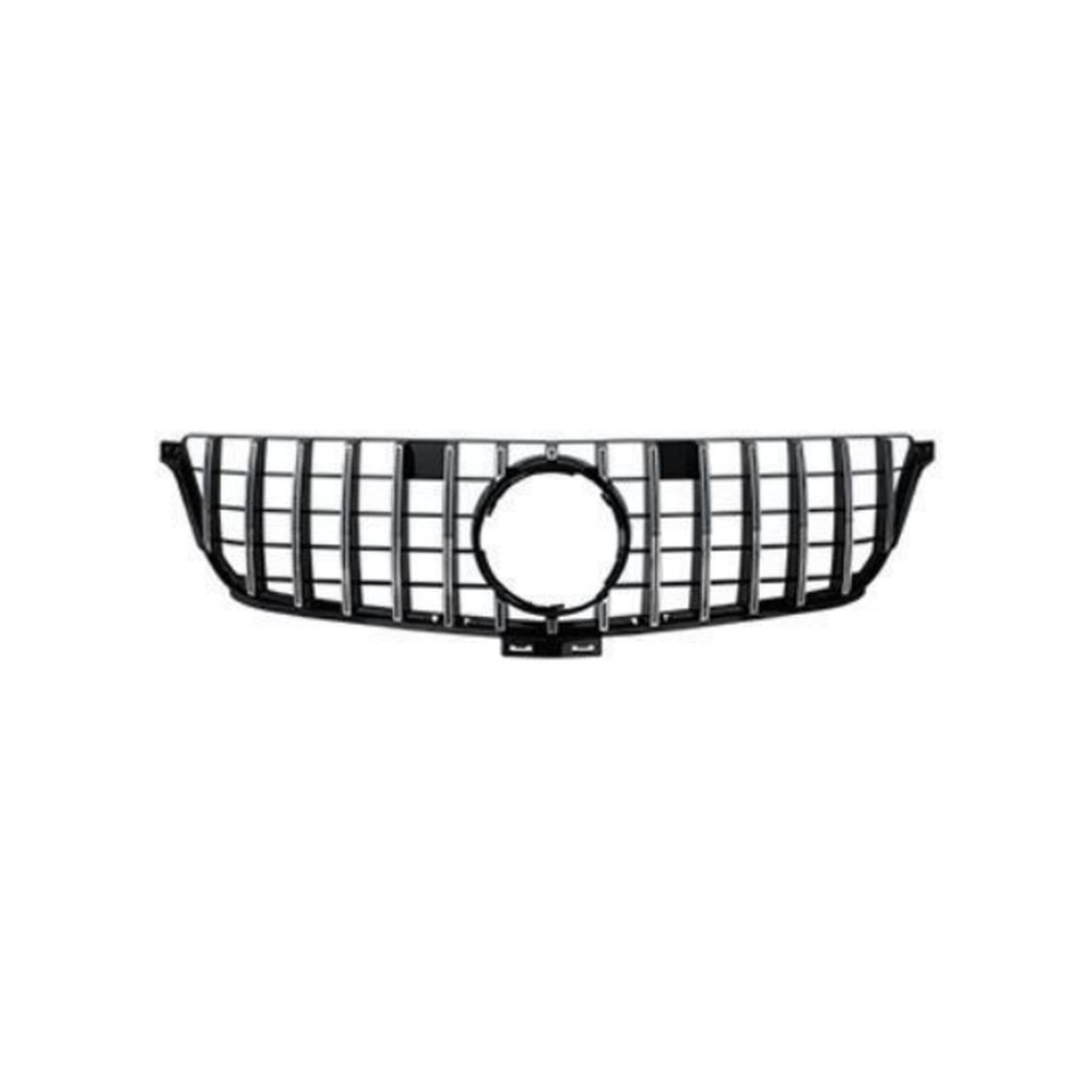 Решётка радиатора для Mercedes ML W164 2005–2011 / ML-GLE W166 2012–2018 (стили GT, Diamond) — фото 3