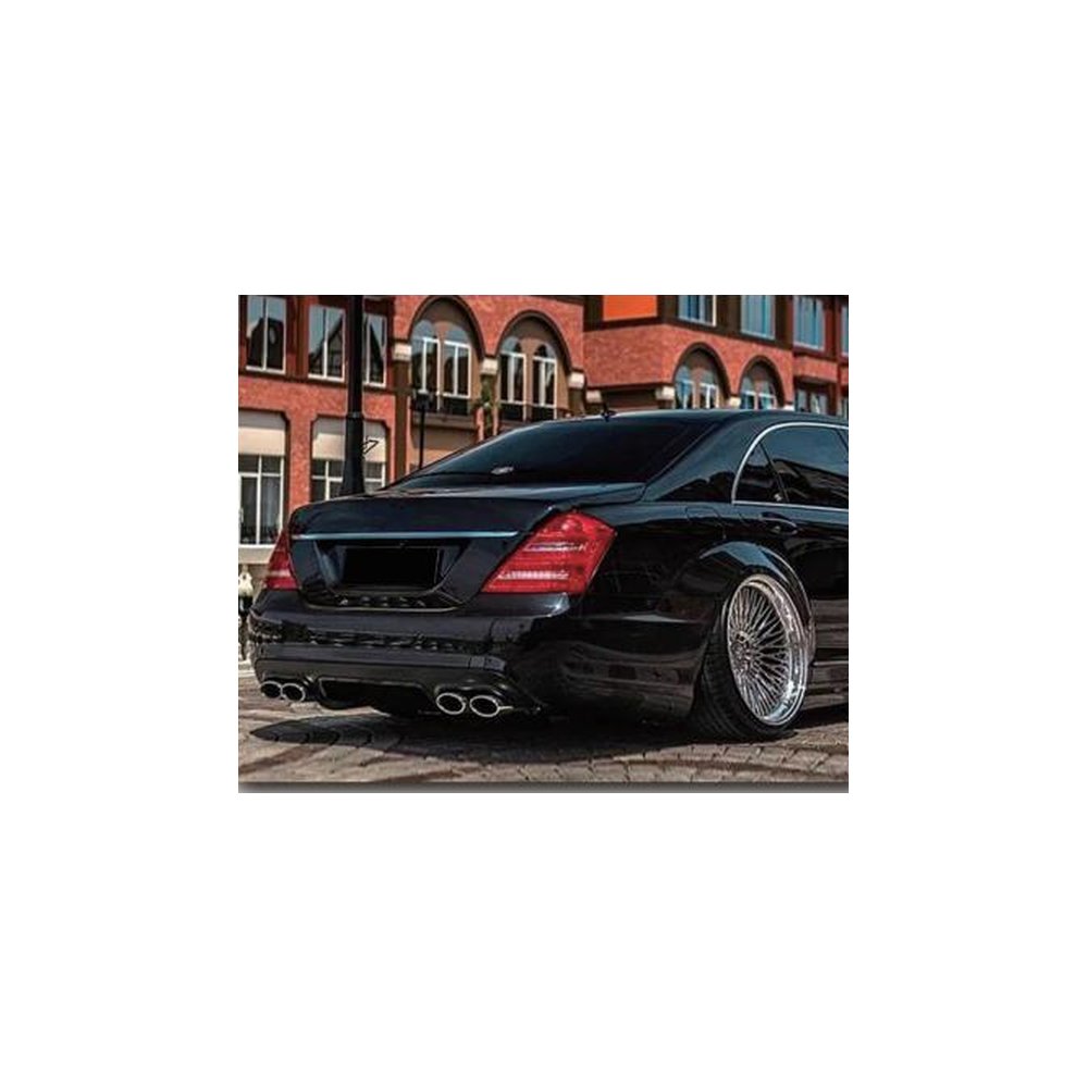 Обвес для Mercedes S-класс W221 2007–2013 в вид S65 AMG — фото 2