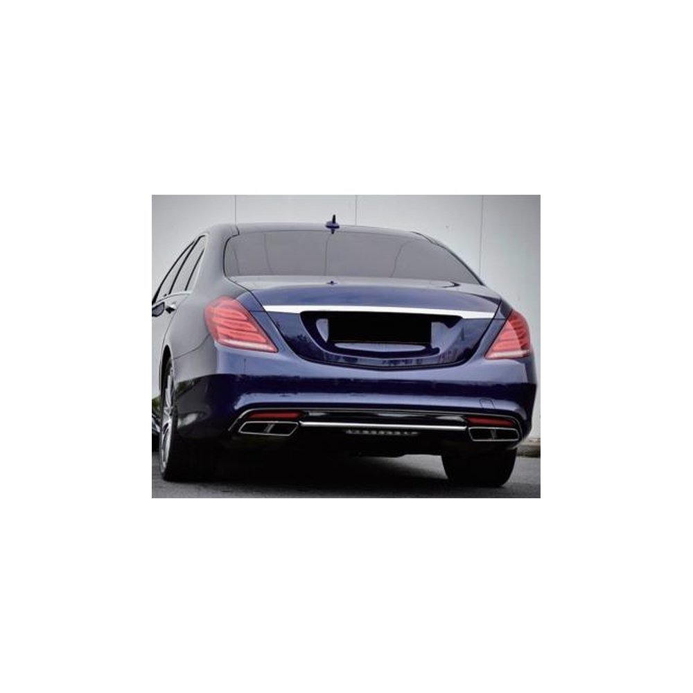 Обвес для Mercedes S-класс W222 2014–2017 (дорестайлинг) в вид S65 AMG — фото 2