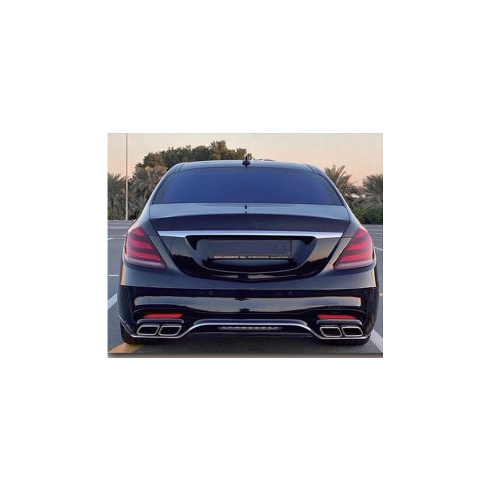 Рестайлинг-комплект для Mercedes S-класс W222 2014–2020 в вид S63 AMG — фото 2
