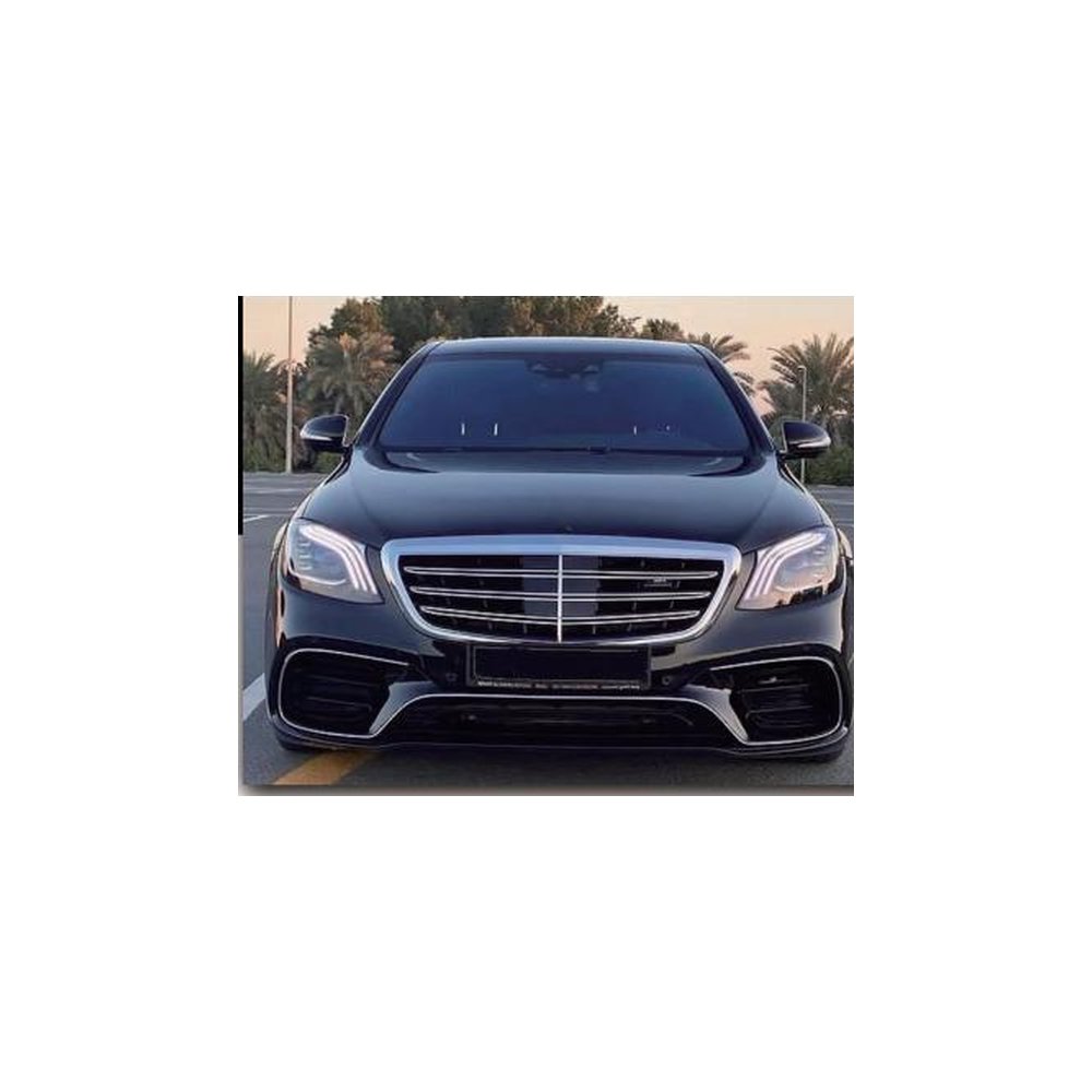 Рестайлинг-комплект для Mercedes S-класс W222 2014–2020 в вид S63 AMG