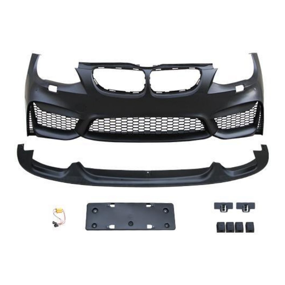 Обвес для BMW 3 серии E92/E93 2011–2012 (рестайл) в стиле M4: бампера, крылья, юбки — фото 2