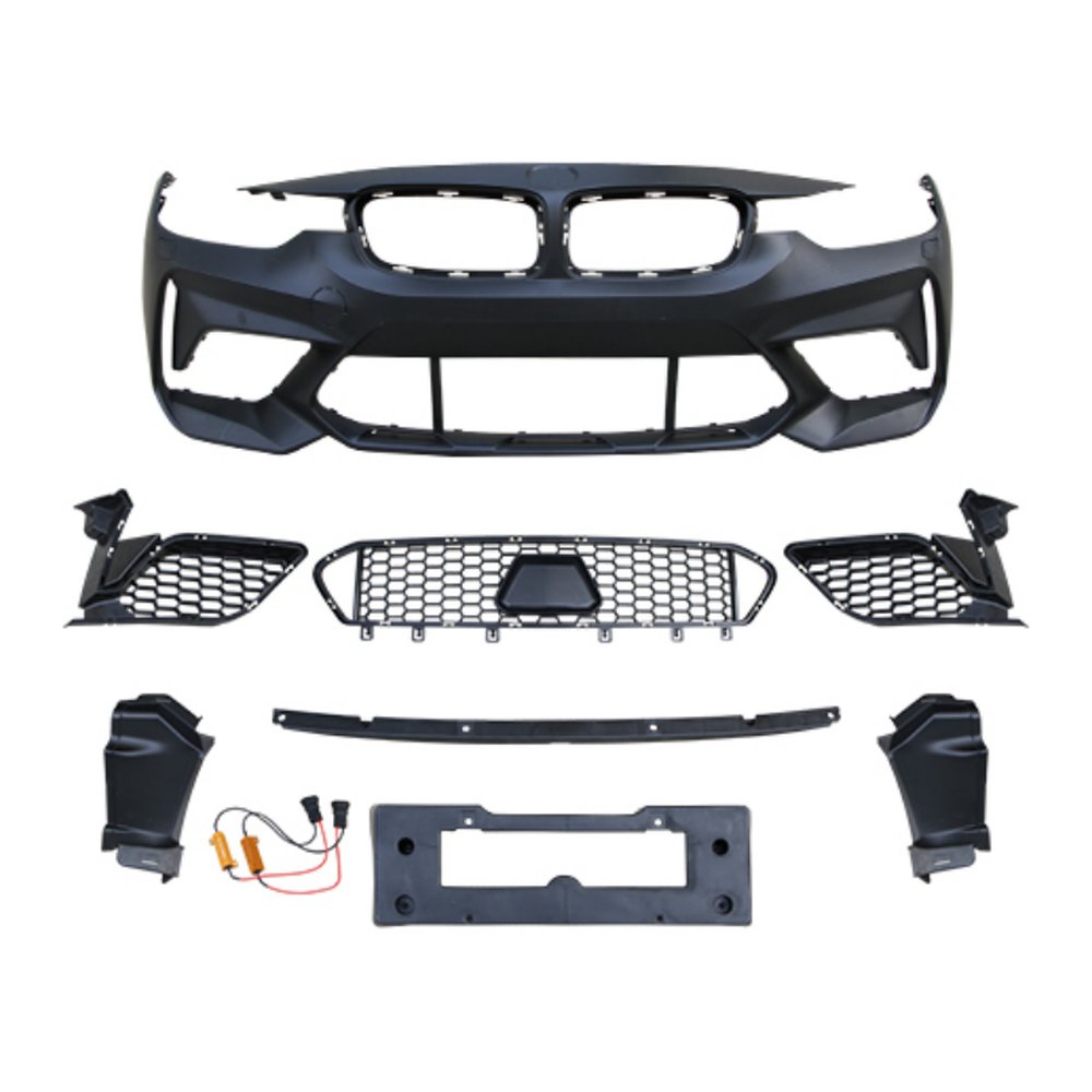 Передний бампер для BMW 3 серии F30/F35 2013–2018 в стиле M2 Competition — фото 2