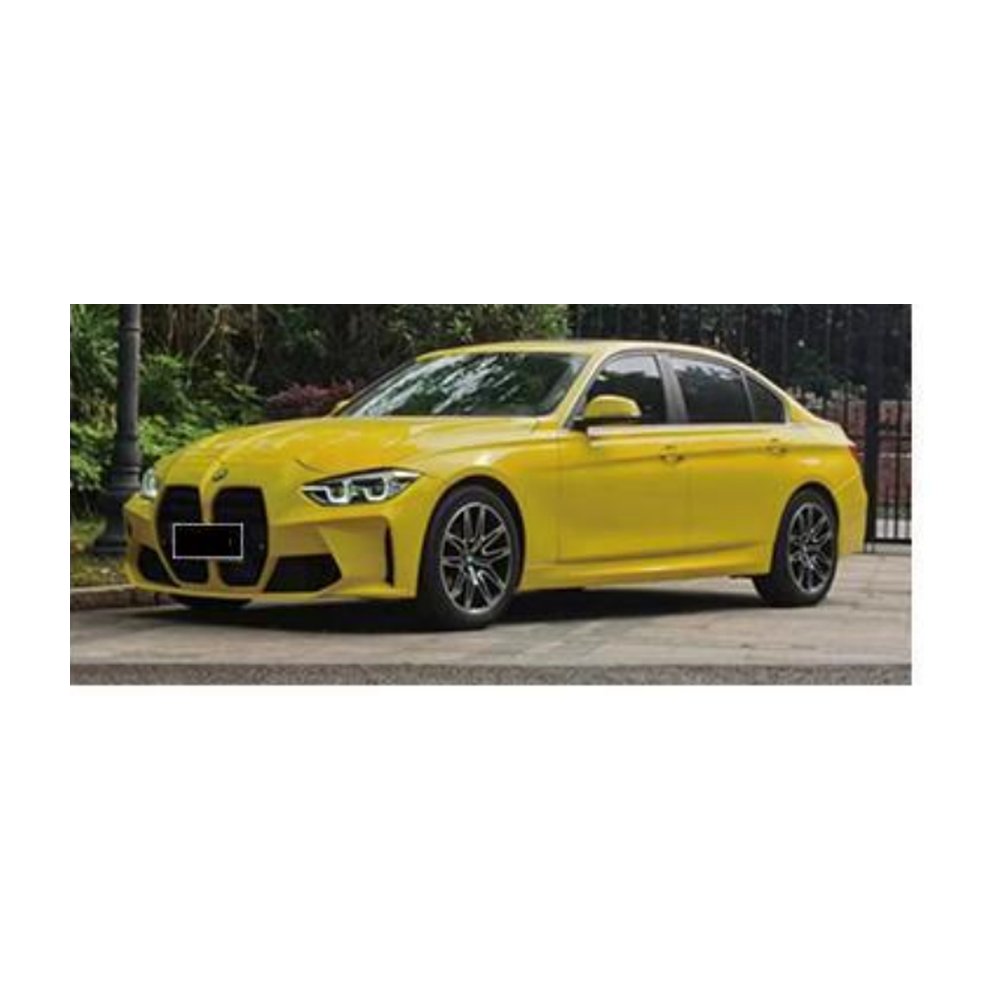 Рестайлинг-комплект для BMW 3 серии F30/F35 2013–2018 в вид нового M3 G80: бампер, капот — фото 3