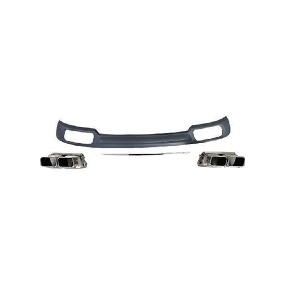 Задний диффузор с насадками в стиле 760i для BMW 7 серии F01/F02 2009–2015