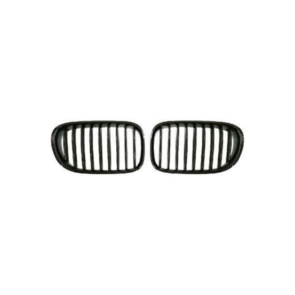 Решётки радиатора (ноздри) для BMW 7 серии F01/F02 2009–2015, чёрный глянец или хром