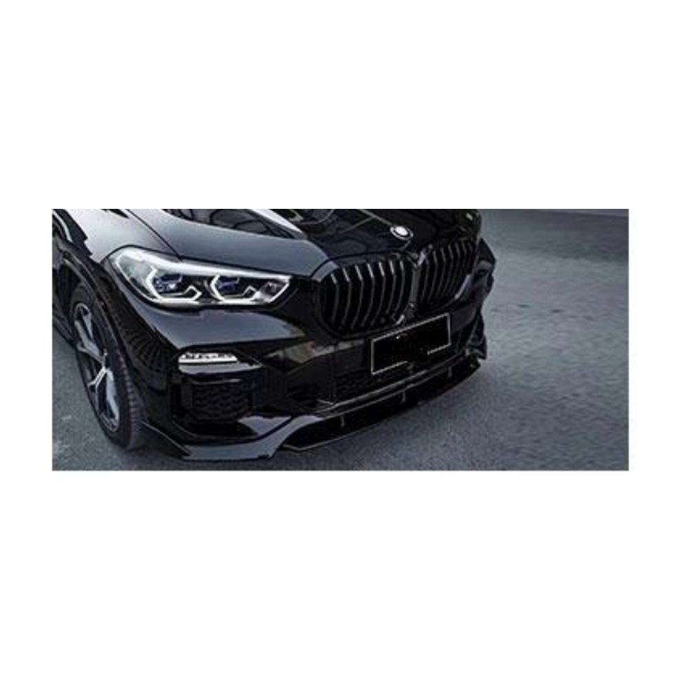 Аэрокомплект «чёрный рыцарь» для BMW X5 G05 2018+: губа, юбки, диффузор, спойлер — фото 3