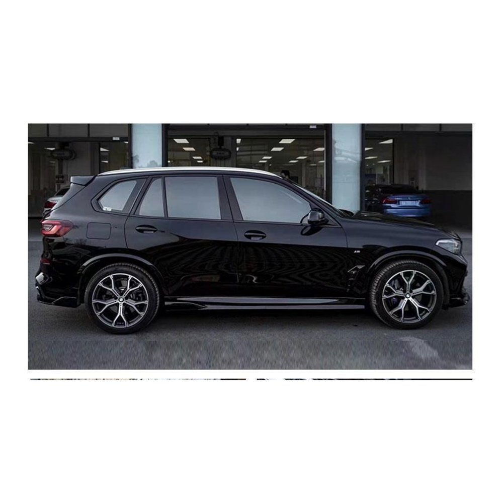 Аэрокомплект «чёрный рыцарь» для BMW X5 G05 2018+: губа, юбки, диффузор, спойлер