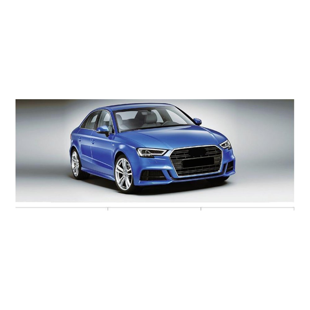 Решётка радиатора для Audi A3 8V 2017–2020 в стиле RS3 / S3 — фото 3