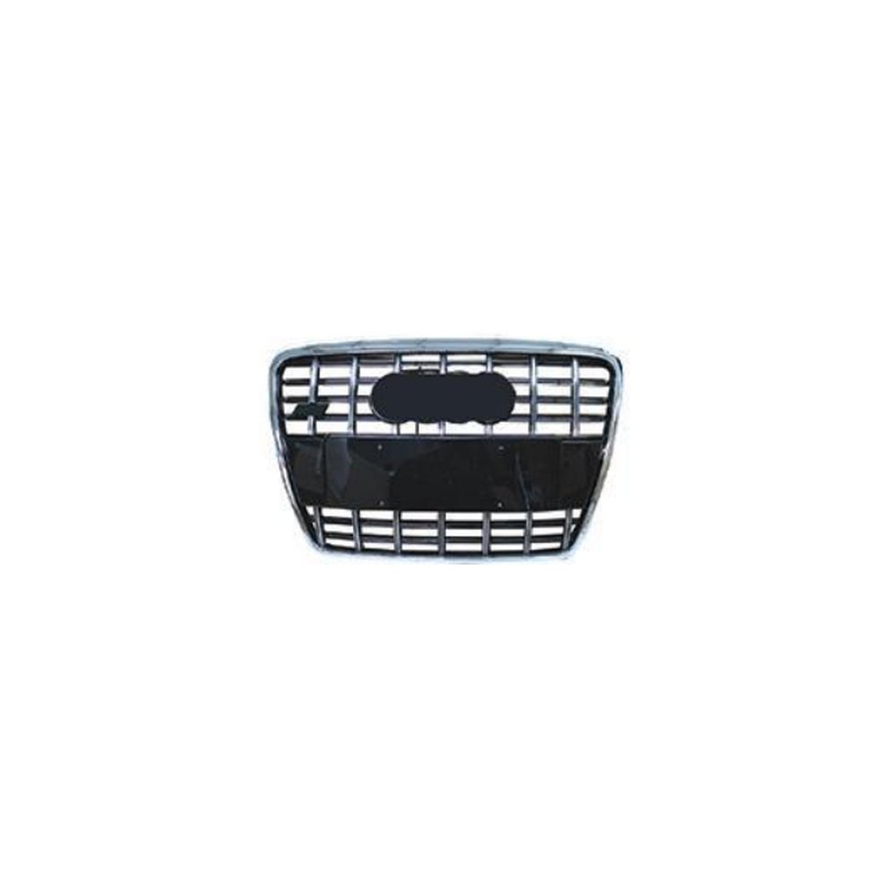 Решётка радиатора для Audi A6 C6 2005–2012 в стиле RS6 / S6 — фото 2