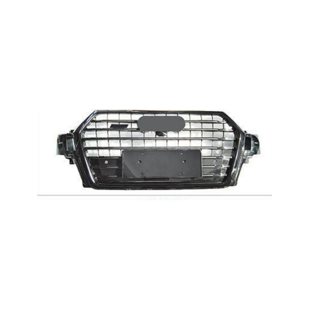 Решётка радиатора для Audi Q7 4M 2016–2019 в стиле RSQ7 / SQ7 — фото 2