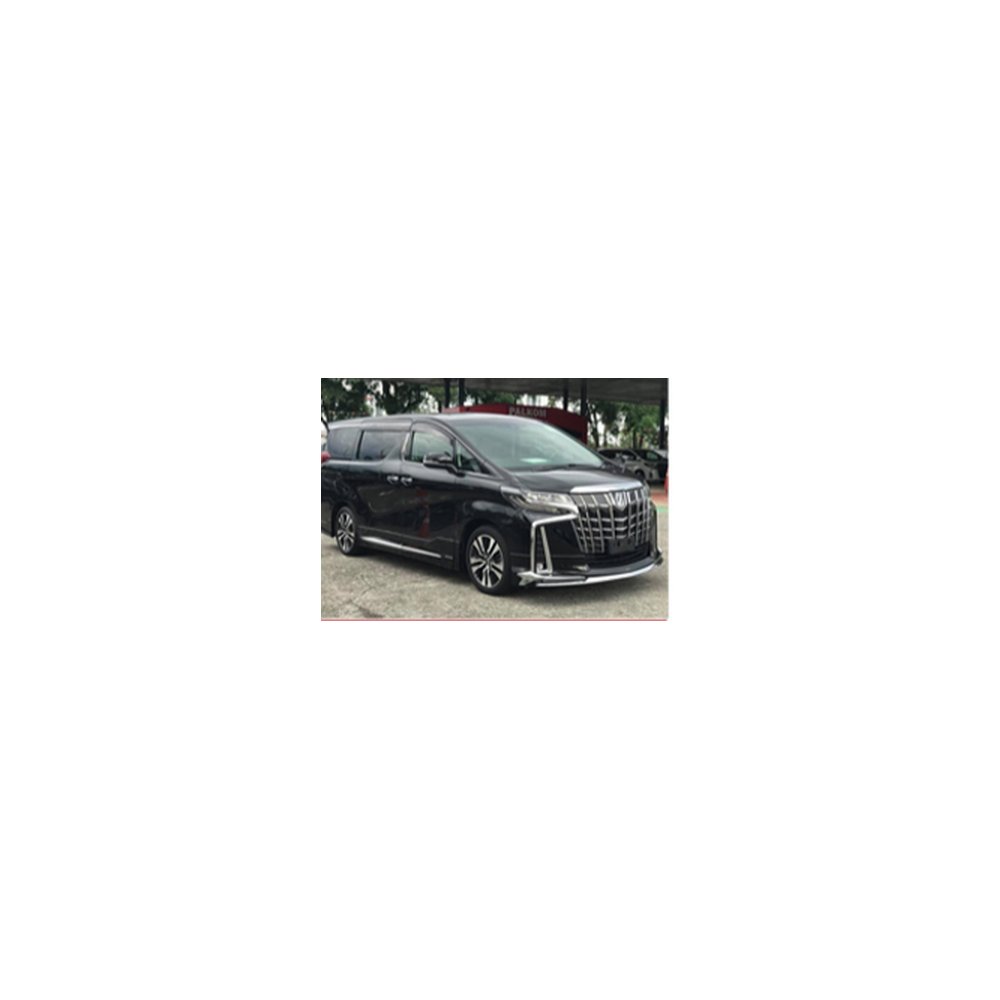 Обвес Aero Kit для Toyota Alphard 30 2018–2023: губа, юбки, молдинги — комплект