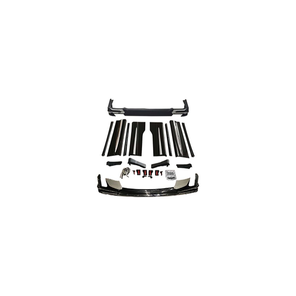 Обвес Normal Kit для Toyota Alphard 30 2018–2023: губа, пороги, юбка — фото 2