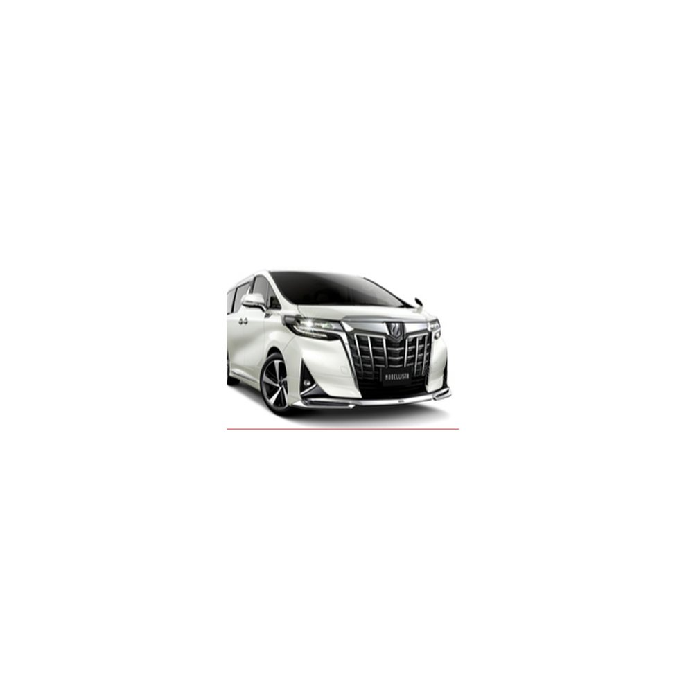 Обвес Normal Kit для Toyota Alphard 30 2018–2023: губа, пороги, юбка