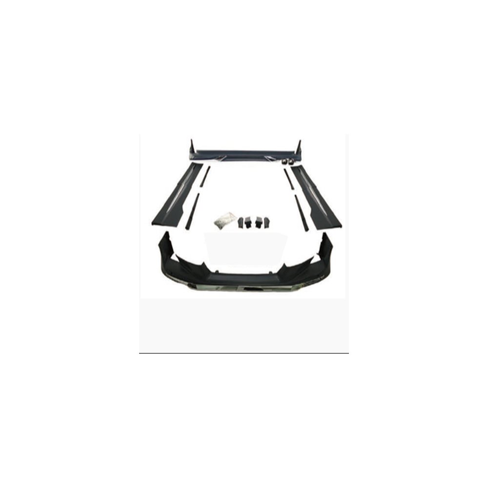 Обвес Aero Kit для Toyota Alphard 30 2015–2017: губа, пороги, задняя юбка — фото 2
