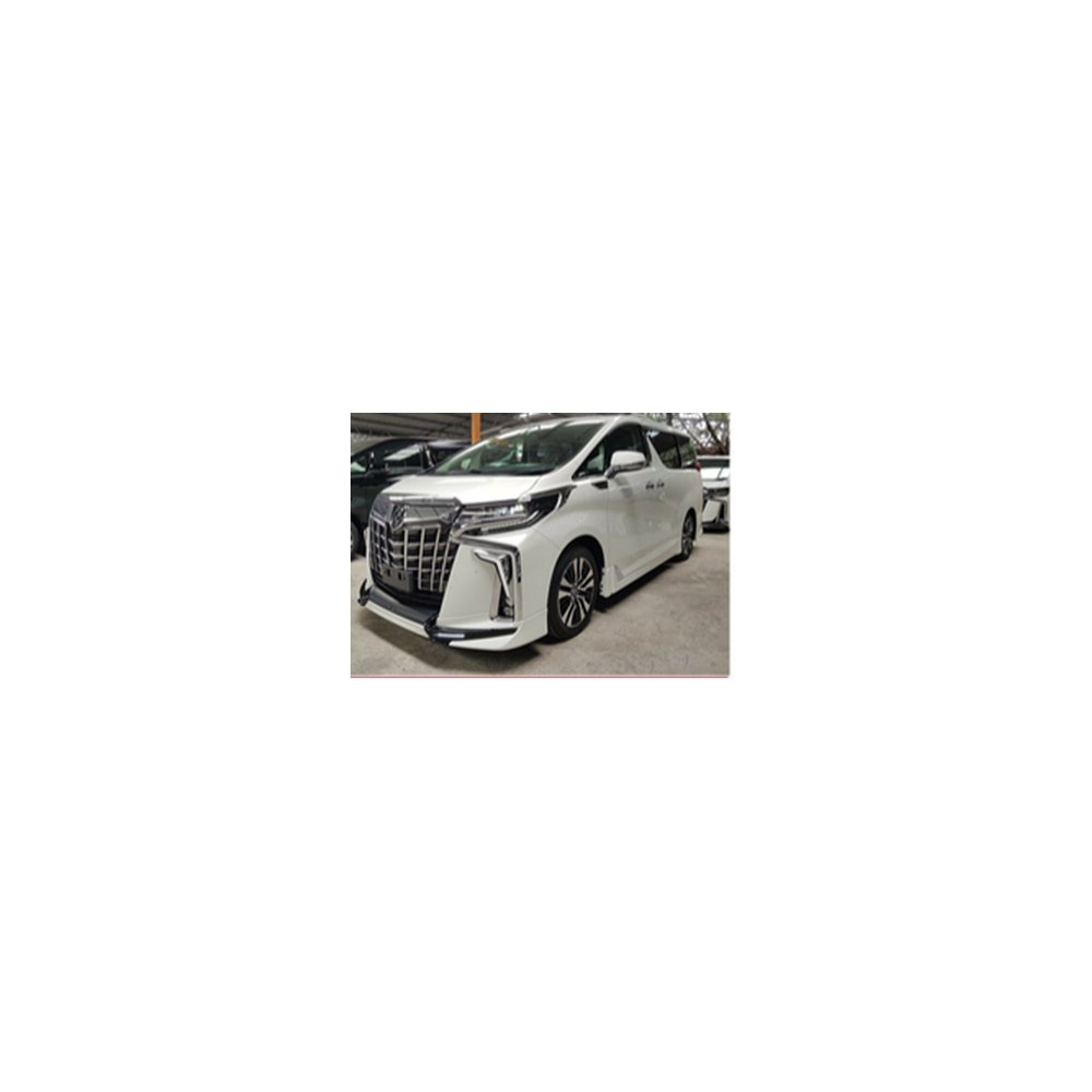 Обвес в стиле TRD для Toyota Alphard 30 2018–2023: губа, пороги, юбка, накладки