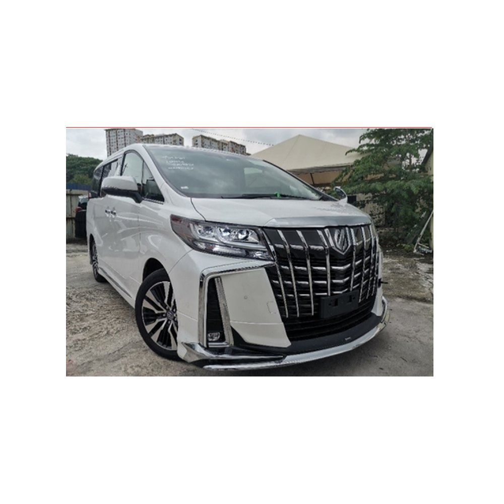 Рестайлинг-комплект для Toyota Alphard 2015–2017 в вид 2018+ (без оптики)