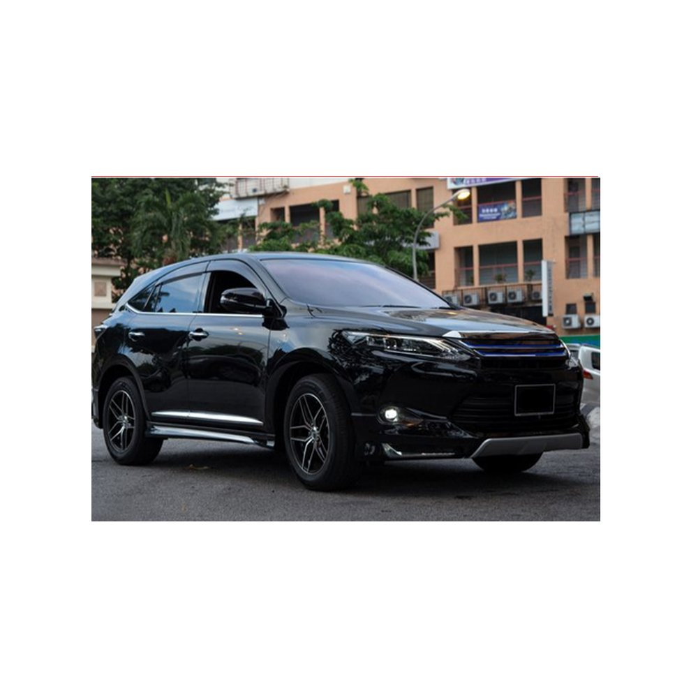 Обвес для Toyota Harrier 2013–2017: губа, пороги, юбка, решётка — комплект