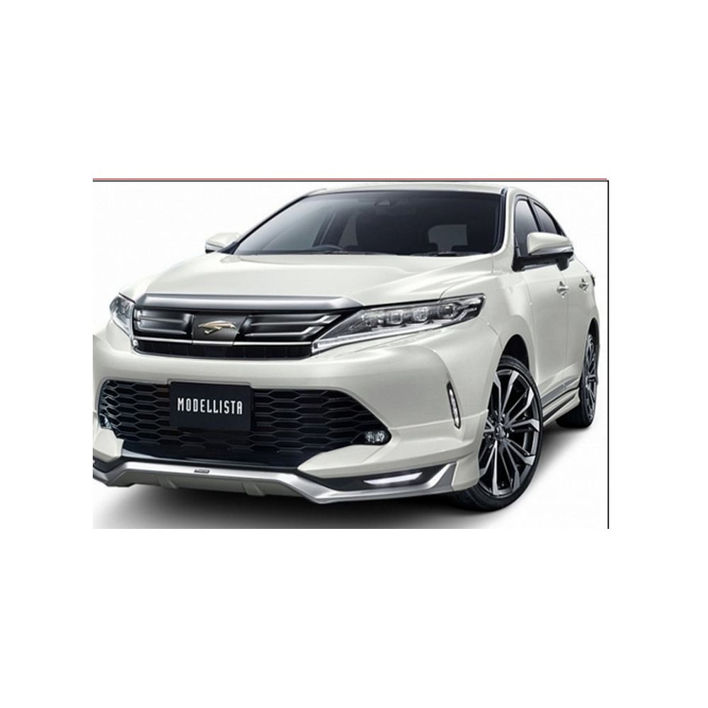 Обвес в стиле Modellista для Toyota Harrier 2017–2020: губа, пороги, юбка, DRL