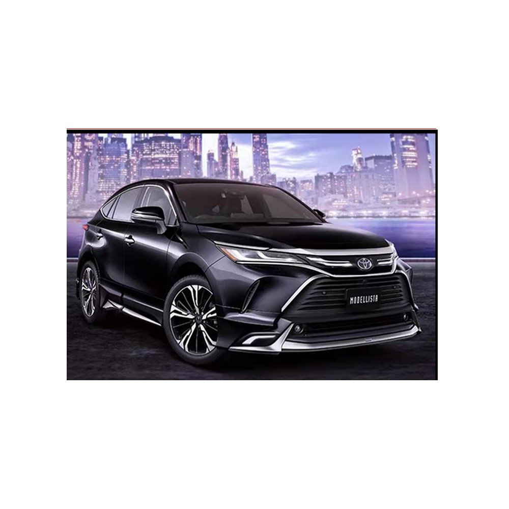 Обвес в стиле Modellista для Toyota Harrier 2020–2023: губа, пороги, юбка, хром