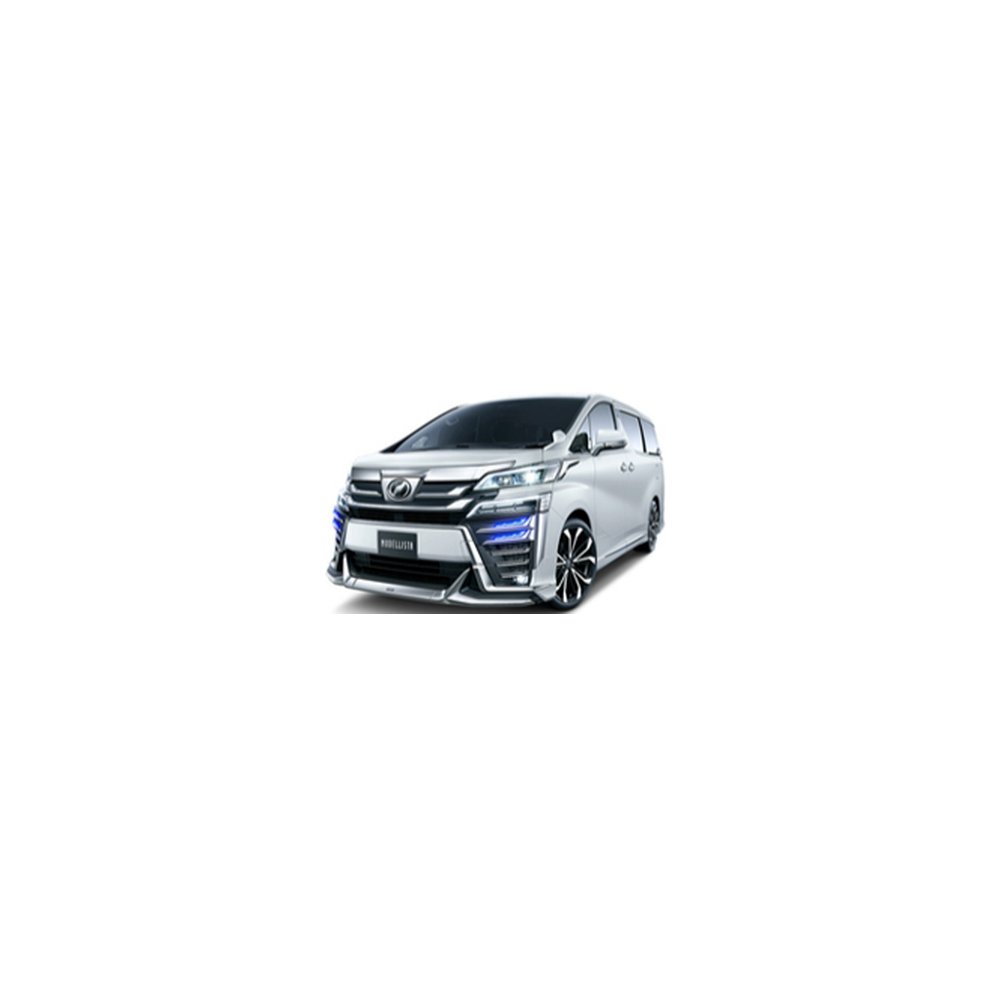 Обвес Aero Kit для Toyota Vellfire 30 2018–2023: губа, юбки, хром-молдинги