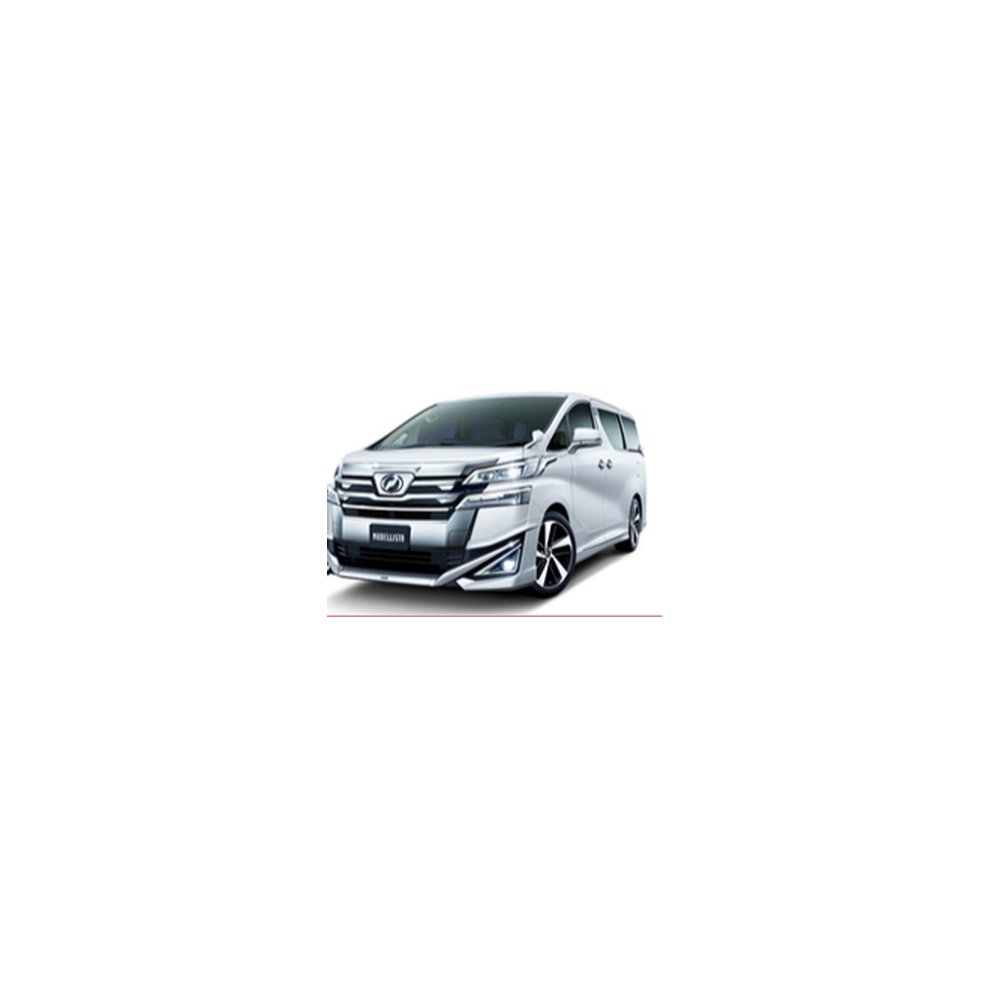 Обвес Normal Kit для Toyota Vellfire 30 2018–2023: губа, пороги, юбка