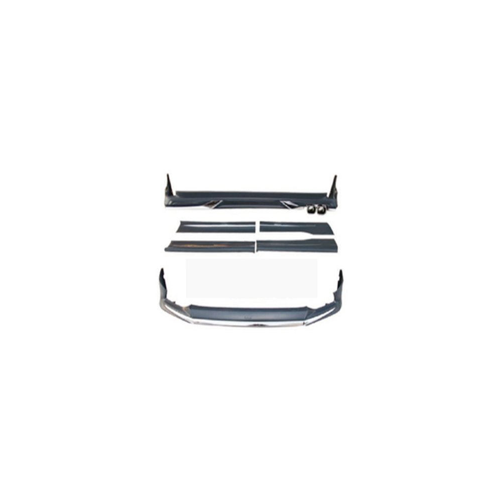Обвес Aero Kit для Toyota Vellfire 30 2015–2017: губа, пороги, задняя юбка — фото 2