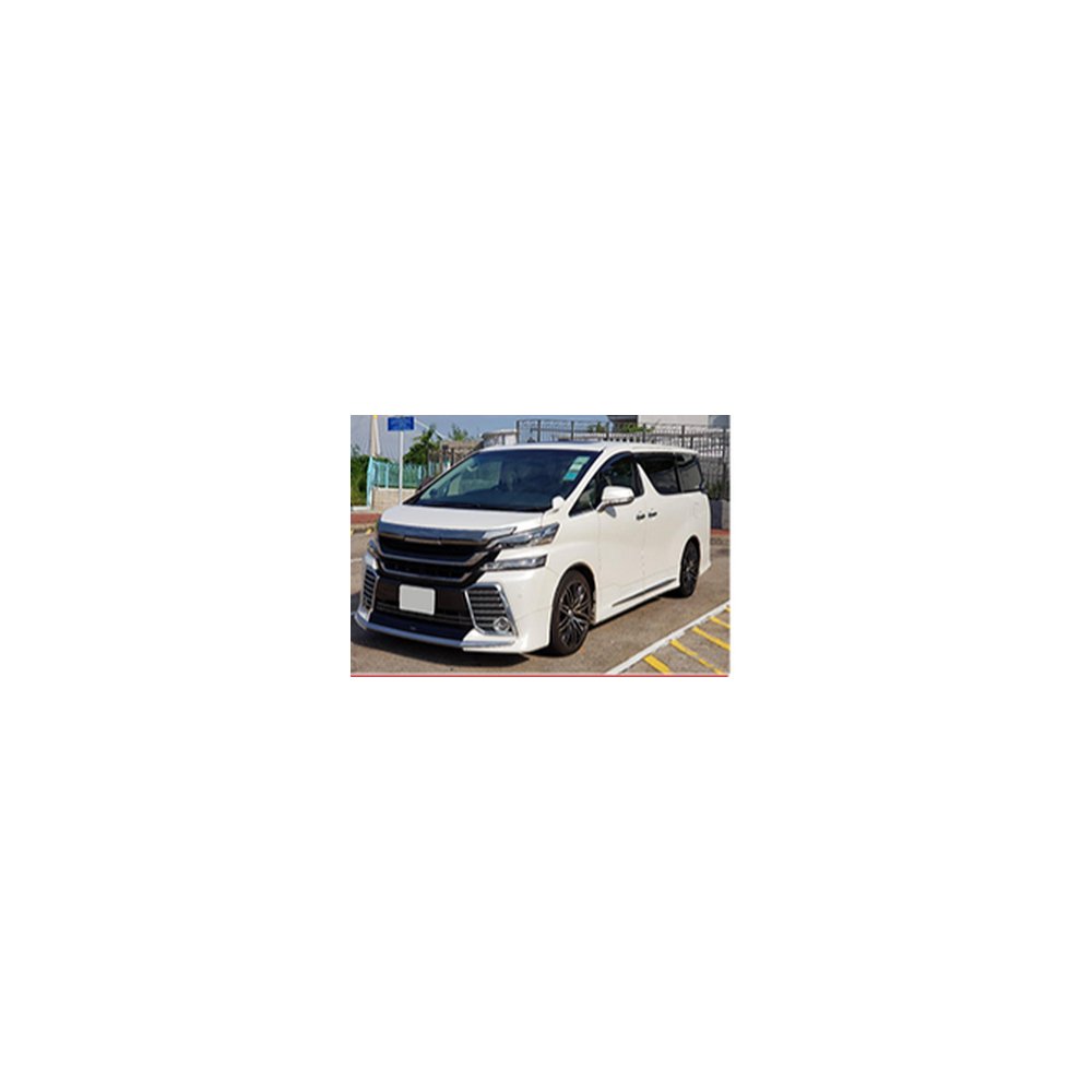 Обвес Aero Kit для Toyota Vellfire 30 2015–2017: губа, пороги, задняя юбка