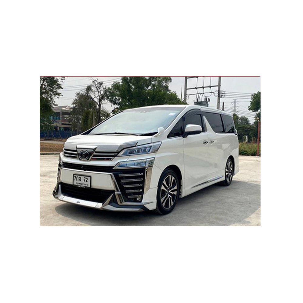 Обвес для Toyota Vellfire 30 2018–2023 в стиле ZG: бамперы, решётка, DRL