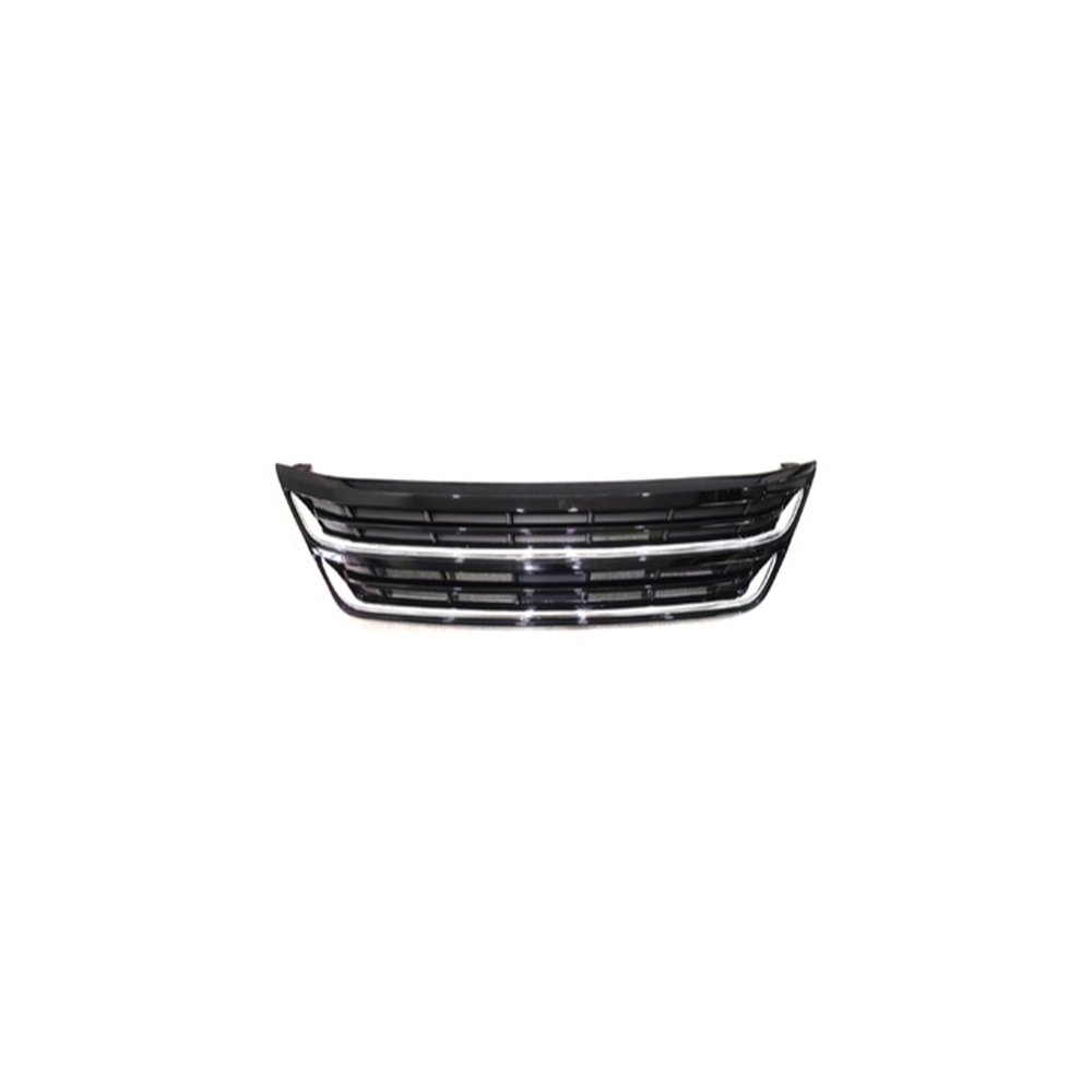 Решётка радиатора для Toyota Vellfire 2012–2014, чёрная с хромом