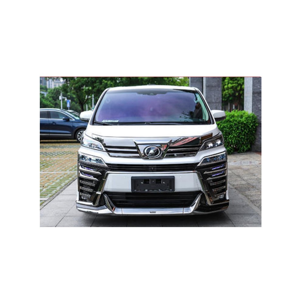 Рестайлинг-комплект 1:1 для Toyota Vellfire 2008–2014 в вид Vellfire 2018+