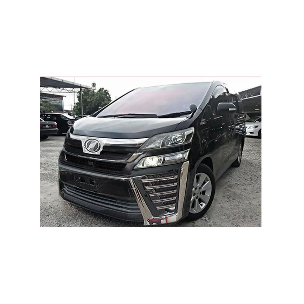 Рестайлинг-комплект для Toyota Vellfire 2008–2014 в вид 2018+ (передняя часть)