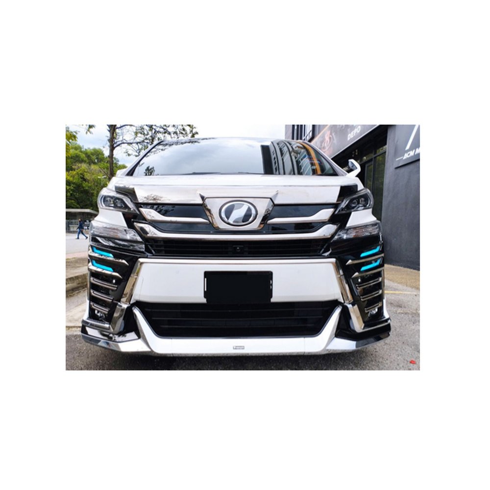 Рестайлинг-комплект для Toyota Vellfire 2015–2017 в вид ZG 2018+ (передняя часть)
