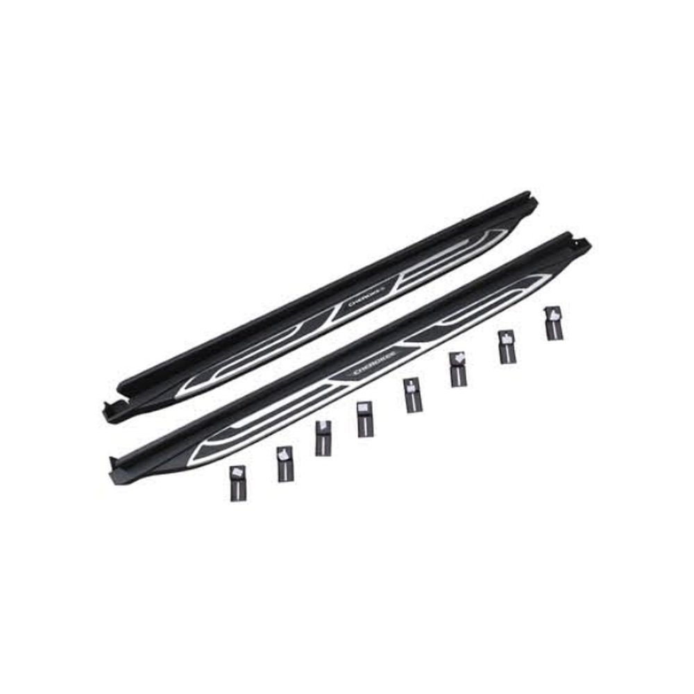 Пороги-подножки для Jeep Cherokee 2014+ (KL), OEM-стиль
