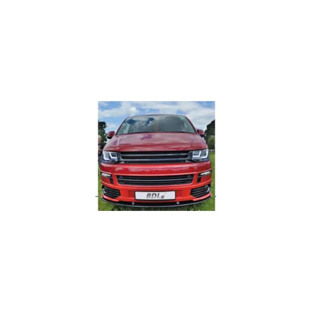 Передний спойлер в стиле ABT для VW T5 рестайлинг 2010–2015 — фото 2